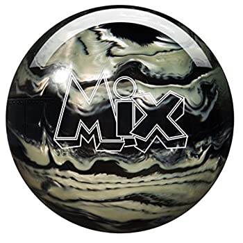 Storm Mix ウレタンボーリングボール ブラック ホワイトパール (15ポンド)