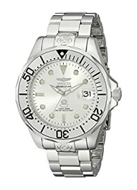 【中古】【輸入品・未使用】Invicta 13937 Mens Grand Diver Stainless Steel Case and Bracelet Silver Tone Dial Watch