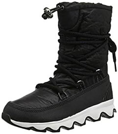 【中古】【輸入品・未使用】Sorel レディース Kinetic? ブーツ%カンマ% 迷彩 ブラック ホワイト%カンマ% 7.5