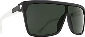 【中古】【輸入品・未使用】Spy Sunglasses Flynn HD Plus Lenses Scratch Resistant Shield Shape%カンマ% Matte Bony Ivory