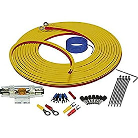 【中古】【輸入品・未使用】Stinger sea4287?Marine Completeアンプインストールキット7-metersの8ゲージ電源+ Ground