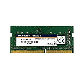 【中古】【輸入品・未使用】Super Talent DDR4-2666 SODIMM 8GB ノートブックメモリ PCメモリ F26SA8GV