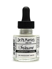 【中古】【輸入品・未使用】Dr. Ph. Martin's Iridescent Calligraphy Color%カンマ% 1.0 oz%カンマ% Iridescent White (12R)
