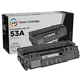 【中古】【輸入品・未使用】LD 互換トナーカートリッジ 交換用 HP 53A Q7553A (ブラック)