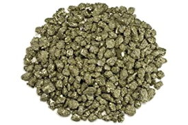 【中古】【輸入品・未使用】( B: 0.5kg Lot) - Hypnotic Gems Materials: 0.5kg Pyrite Fools Gold Small Stones from Peru - 1.3cm Avg - (Select 0.5kg) - Raw Natural Ro