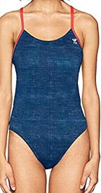 【中古】【輸入品・未使用】TYRレディースSandblasted cutoutfit水泳One Piece Size 26 ブルー