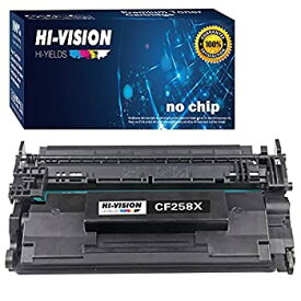 【中古】【輸入品・未使用】HI-VISION 高収率58X CF258X 互換トナーカートリッジ (DIYチップ) Laserjet Pro M404dn M404dw M404n MFP M428fdw M428fdn M428dw M304 (ブラッ