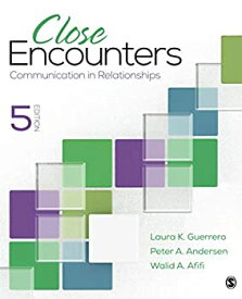 【中古】【輸入品・未使用】Close Encounters: Communication in Relationships