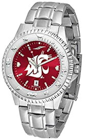 【中古】【輸入品・未使用】Washington State Cougars競合他社スチールAnochromeメンズ腕時計