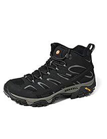 【中古】【輸入品・未使用】(9 (EU 43.5)%カンマ% Black (Black)) - Merrell Men Moab 2 Mid GTX High Rise Hiking High Rise Hiking Boots