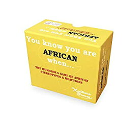 【中古】【輸入品・未使用】You Know You are African When...