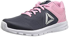 【中古】【輸入品・未使用】Reebok Unisex Rush Runner Sneaker%カンマ% Collegiate Navy/Light Pink%カンマ% 4.5 M US Little Kid