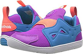 【中古】【輸入品・未使用】Reebok Kids Baby Girl's Ventureflex Slip-On (Toddler) Vicious Violet/California Blue/Guava/White 8 Toddler M