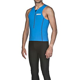 【中古】【輸入品・未使用】Arena Tritop St Triathlon Swim Top%カンマ% Brilliant Blue%カンマ% Medium