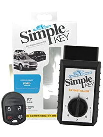【中古】【輸入品・未使用】Car Keys Express シンプルキー 高セキュリティ 4ボタンリモート互換性/交換フォード用