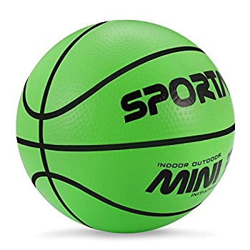 【輸入品・未使用】Sport AI Small Basketball Mini Cute Bouncy Ball for Kids%ｶﾝﾏ%Safe and Soft to Handheld 7%ﾀﾞﾌﾞﾙｸｫｰﾃ% Blue Basketballsのサムネイル