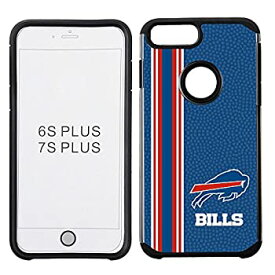 【中古】【輸入品・未使用】NFL Buffalo Bills縦ストライプFootball Pebble Grain Feel iPhone 7?Plusケース