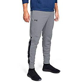 【中古】【輸入品・未使用】Under Armour Men's Microthread Fleece Jogger%カンマ% Steel Light Heather//Black%カンマ% XX-Large