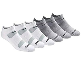 【中古】【輸入品・未使用】Saucony メンズ ノーショウソックス 6組入り 快適なパフォーマンスフィット US サイズ: Sock Size:9.5-11.5