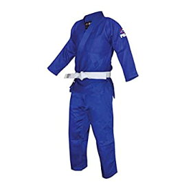 【中古】【輸入品・未使用】(Size 000) - Fuji Single Weave Judo%カンマ% Blue