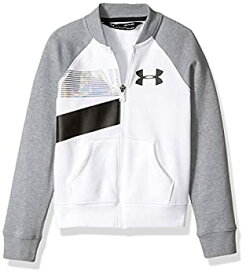 【中古】【輸入品・未使用】Under Armour ガールズ ライバル ボンバー S ホワイト