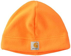 【中古】【輸入品・未使用】Carhartt Men's Fleece Hat%カンマ% Hunter Orange%カンマ% OFA
