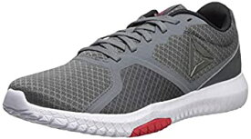 【中古】【輸入品・未使用】[リーボック] Men's Flexagon Force Alloy/White Red Pewter Black Ankle-High Training Shoes - 8M