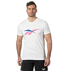 【中古】【輸入品・未使用】Reebok Classics メンズ LF 90s プリントTシャツ (ホワイト) DQ1284