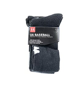 【中古】【輸入品・未使用】Under Armour Team Baseball OTC Socks 2 Pack (Large)