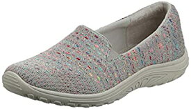 【中古】【輸入品・未使用】Skechers レディース レゲエ フェスト ウィッカー エンジニアード ニット ツインゴア スリップオン (ウィローズ) ローファー フラット US サイズ