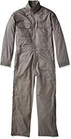 【中古】【輸入品・未使用】Carhartt Men's Big & Tall Flame Resistant Deluxe Coverall%カンマ% Gray%カンマ% 4X-Large/Short