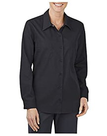 【中古】【輸入品・未使用】DickiesレディースIndustrial Long Sleeve Wrinkle Resistant Workシャツ L FL5350BKL 1