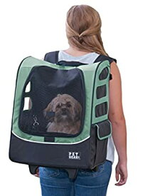 【中古】【輸入品・未使用】Pet Gear I-GO2 Plus Traveler Rolling Backpack Carrier for cats and dogs%カンマ% Sage by Pet Gear