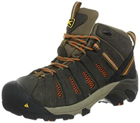 【中古】【輸入品・未使用】KEEN Utility レディース フリント ミッドワークシューズ US サイズ: 5.5 カラー: ブラウン