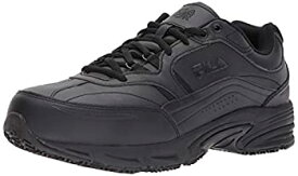 【中古】【輸入品・未使用】[フィラ] Mens Memory Workshift SR ST Steel toe Lace Up Leather Safety Shoes%カンマ% Black%カンマ% Size 11.5