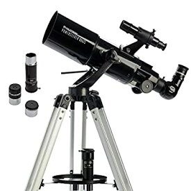 【中古】【輸入品・未使用】Celestron 21087 PowerSeeker 80AZS Telescope (Black) by Celestron