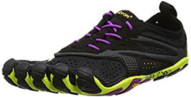 【中古】【輸入品・未使用】[ビブラムファイブフィンガーズ] Vibram Five Fingers Women's V-Run Black/Yellow Purple Ankle-High Running Shoe - 10.5M