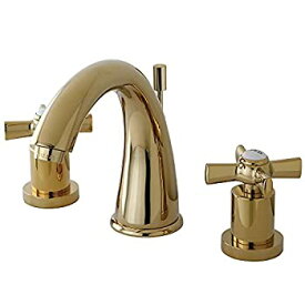 【中古】【輸入品・未使用】Kingston Brass KS2962ZX Kingston Brass Millennium Widespread Lavatory Faucet&#44; Polished Brass