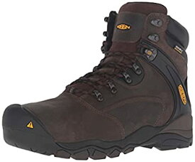 【中古】【輸入品・未使用】KEEN Utility Men's Louisville 6%ダブルクォーテ% Steel Toe Cascade Brown Boot 9 D (M)