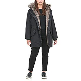 【中古】【輸入品・未使用】Levi'sウィメンズプラスサイズ北極布フェイクファートリムパーカージャケット