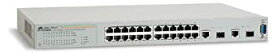 【中古】【輸入品・未使用】Allied Telesis AT FS750/24 WebSmart Switch - Switch - managed - 24 x 10/100 + 2 x combo Gigabit SFP - desktop