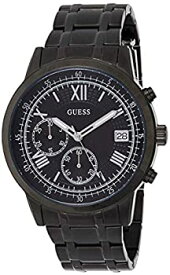 【中古】【輸入品・未使用】Guess Men's U1001G3 Black Stainless-Steel Japanese Quartz Fashion Watch