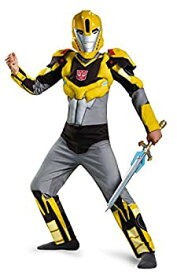 【中古】【輸入品・未使用】Transformers Robots in Disguise: Bumblebee Animated Muscle Child Costume 変装トランスフォーマーロボット：バンブルビーアニメーションマッ