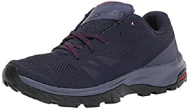 【中古】【輸入品・未使用】Salomon レディース アウトライン W ハイキング%カンマ% イブニングブルー/クラウンブルー/ポテントパープル。%カンマ% 12