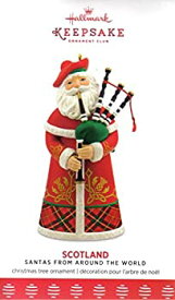 【中古】【輸入品・未使用】Hallmark 2017 Scotland Santa Member Exclusive Ornament