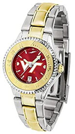 【中古】【輸入品・未使用】Virginia Tech Hokies競合他社ツートンカラーAnochromeレディース腕時計