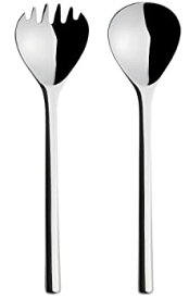 【中古】【輸入品・未使用】Iittala Artik Stainless Steel Serving Set%カンマ% Set of 2 by Iittala