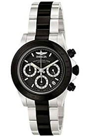 【中古】【輸入品・未使用】Invicta Men's 39.5mm Chronograph Black Steel Bracelet flame fusion Watch 6934