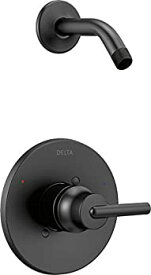 【中古】【輸入品・未使用】Delta Faucet（デルタ水栓）Trinsic 14シリーズ より少ないシャワーヘッドを備えたシャワートリム T14259-BLLHD 1