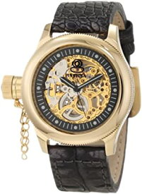 【中古】【輸入品・未使用】Invicta Women's 10342 Russian Diver Mechanical Gold Tone Skeleton Dial Watch